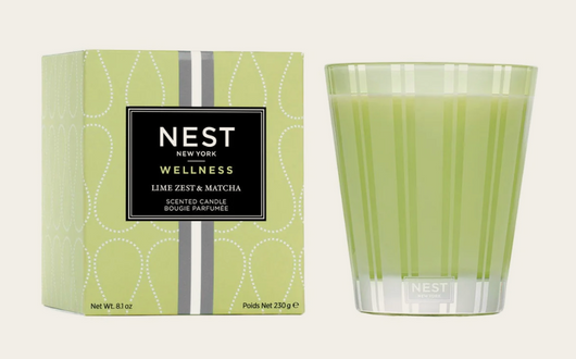 Wellness Lime Zest & Matcha Candle